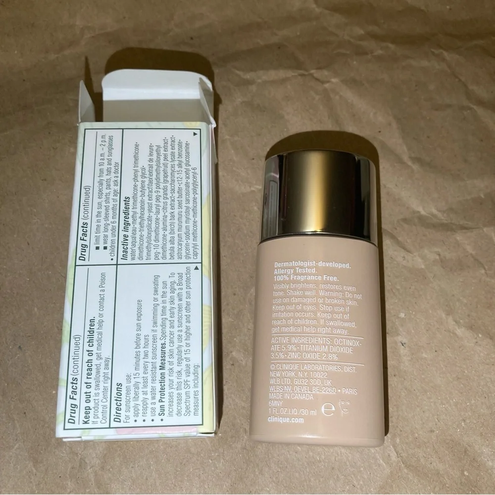 Clinique new box